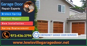 Garage Door Spring  Repair 75056 | (972) 436-3794