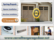 Emergency Garage Door Installation 75007 | Starting @ $26.95