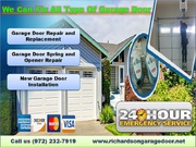 Providing Residential New Garage Door Installation Richardson,  TX
