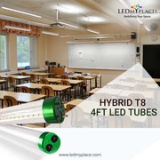 Now Eco friendly Hybrid T8 4ft LED Tubes Available On LEDMyplace