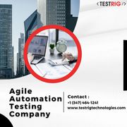 Agile Automation Testing  Services Company - Testrig Technologies 