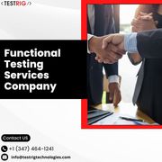 Functional Testing Services Providing Company - Testrig Tecnologies 