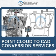High-quality Point Cloud to CAD Conversion Services | Chudasama Outsou